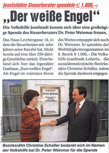 Wiener Bezirksblatt Josefstadt 02/03-2003